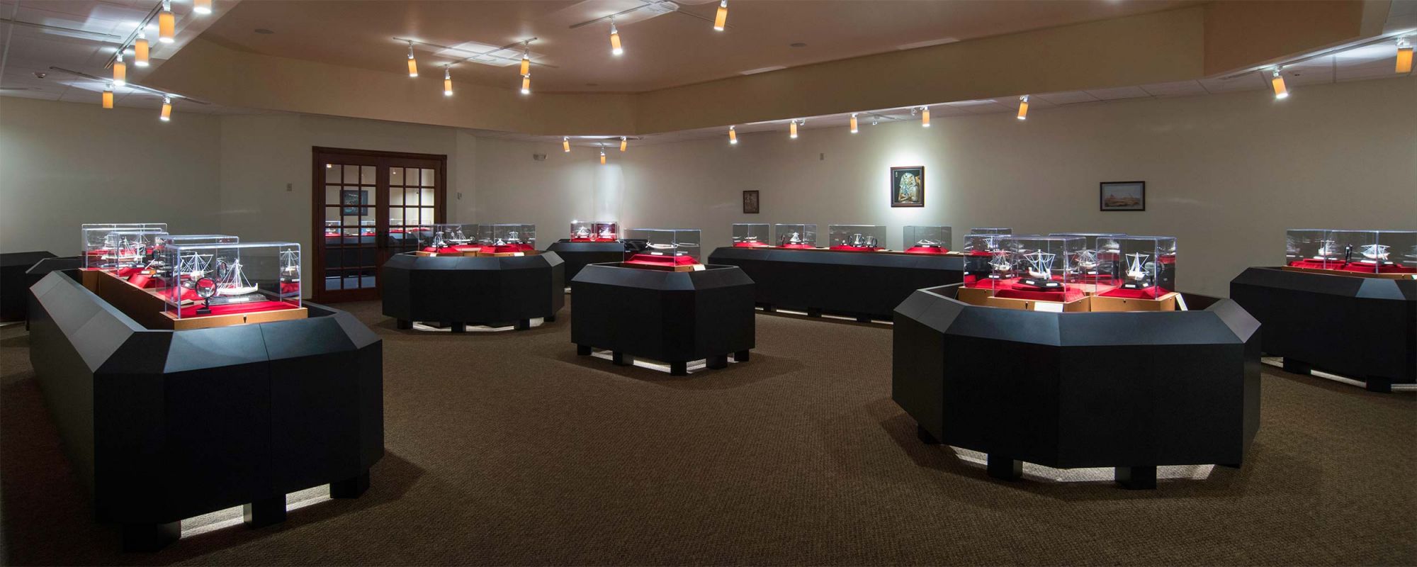 museum of ivory carvings from estate elephant tusks